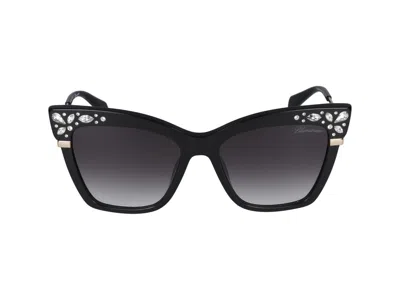 Blumarine Sunglasses In Glossy Black