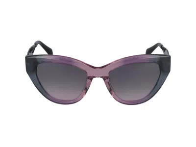 Blumarine Sunglasses In Shaded Pink