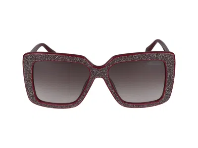 Blumarine Sunglasses In Bordeaux Full Glossy