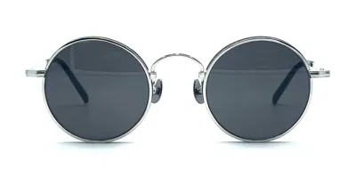 Matsuda M3100 - Palladium White Sunglasses In Silver