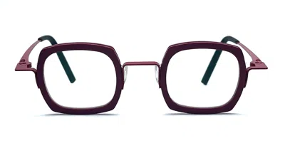 Theo Eyewear Broccoli - 48 Glasses In Burgundy