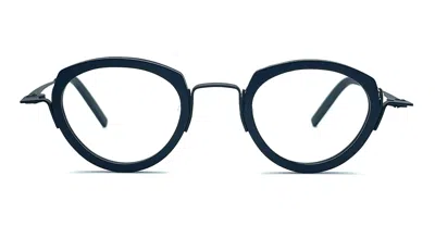 Theo Eyewear Spinach - 2 Glasses In Black Matte