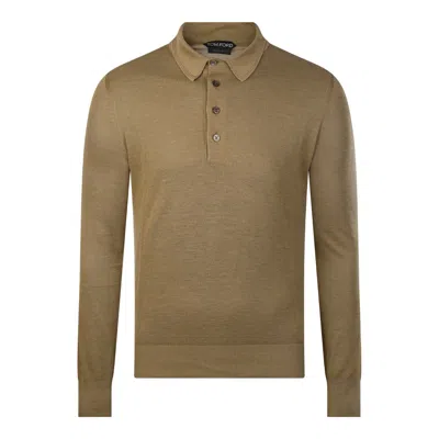 Tom Ford T-shirts And Polos Brown