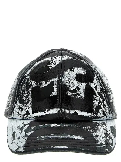 Diesel C-boyd Hats White/black