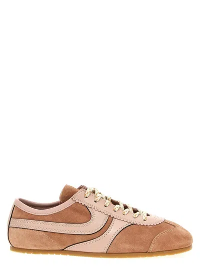 【DRIES VAN NOTEN】SS25 スエード スニーカー Pink 送料関税込 84191988?w=400