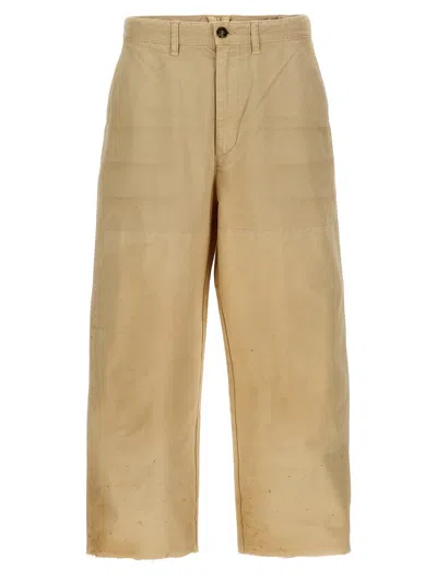 Golden Goose Lorraine Pants In Beige