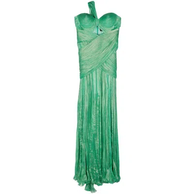 Iris Serban Dresses In Green
