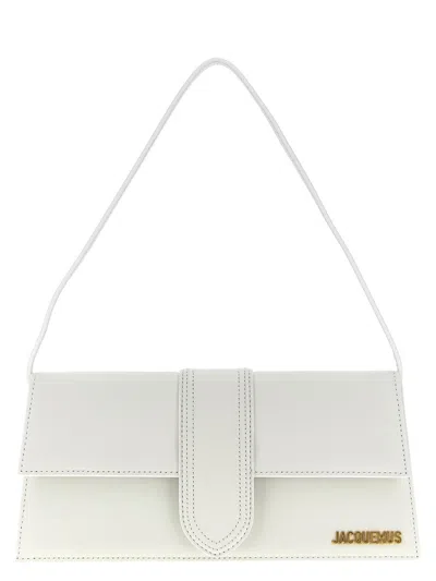 Jacquemus 'le Bambino Long' Shoulder Bag In White