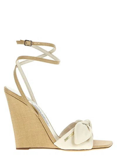 Jimmy Choo Richelle Wedges Beige