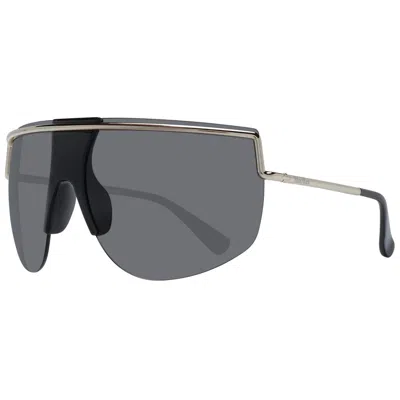 Max Mara Gold Women Sunglasses In Black
