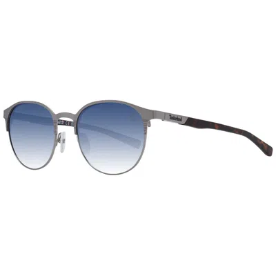 Timberland Grey Men Sunglasses In Blue