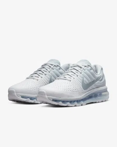 Nike Air Max 2017 849560-009 Women's White Low Top Running Shoes Size 11.5 Jn710