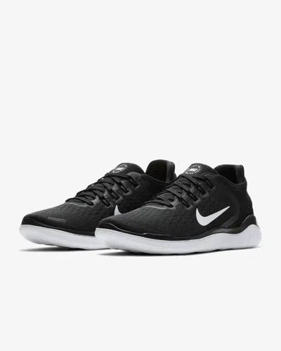 Nike Free Rn 2018 942837-001 Women's Black White Running Shoes Size Us 7 Xxx651