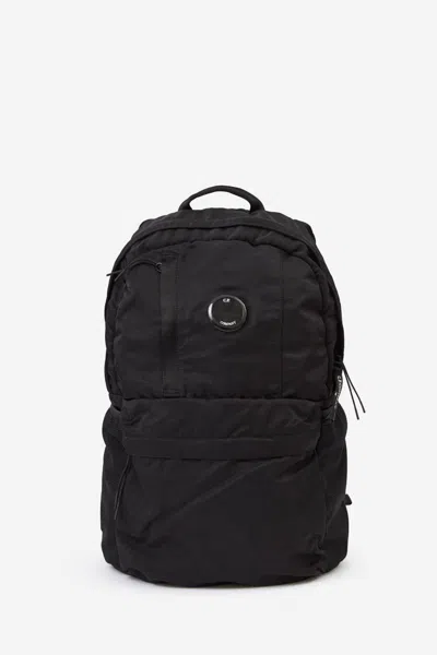 C.p. Company Backpacks In Black