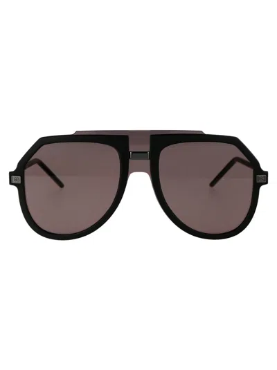Dolce & Gabbana Sunglasses In 25257n Matte Black