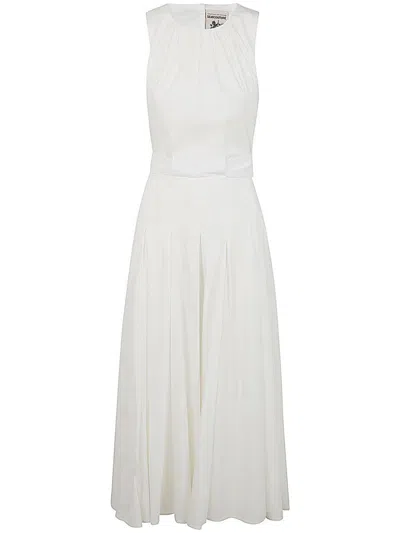 Semicouture Eva Dress Clothing In White