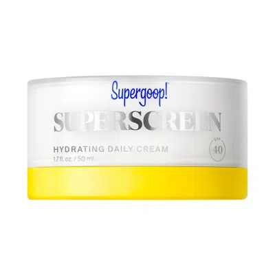 Supergoop Superscreen Hydrating Daily Cream Spf 40 In Default Title