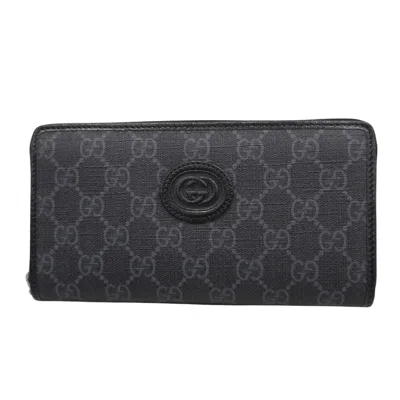 Gucci Black Canvas Wallet  ()