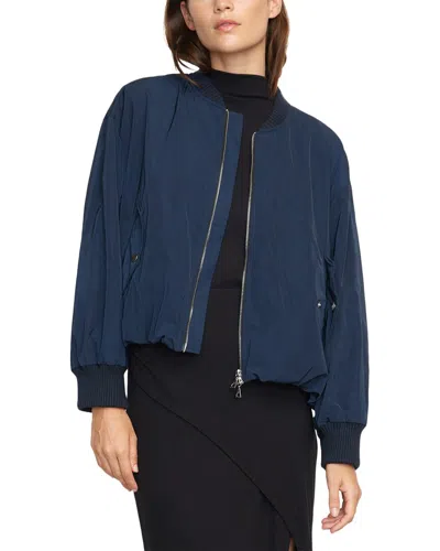 Modern Citizen Audie Relaxed Bomber Jacket In Blue