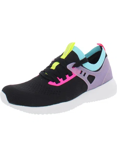 Bobs From Skechers Bobs Squad Jungle Gem Womens Stretch Fitness Athletic And Training Shoes In Black