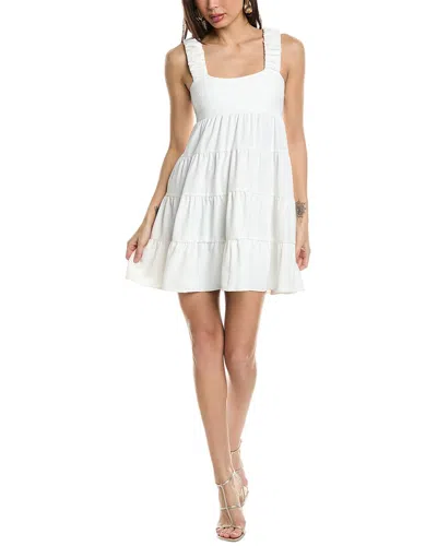 Amanda Uprichard Nicolia Mini Dress In White