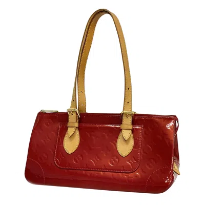 Pre-owned Louis Vuitton Rosewood Patent Leather Shoulder Bag () In Red