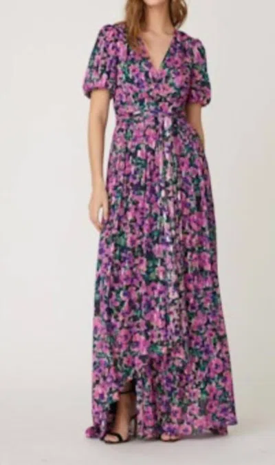 Shoshanna Women's Estelle Floral Wrap Maxi Dress In Multi