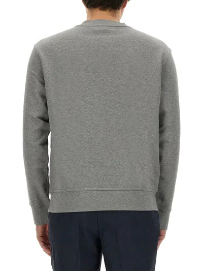 Hugo Boss Sweatshirt With Logo In Grey