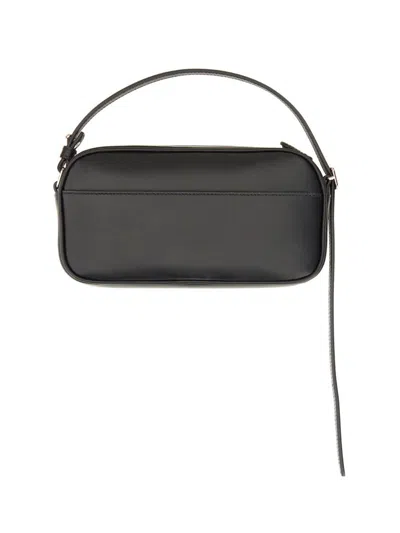 Courrèges Baguette Bag Reedition In Black