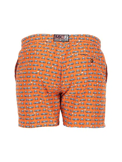 Mc2 Saint Barth Swimsuit In Orange