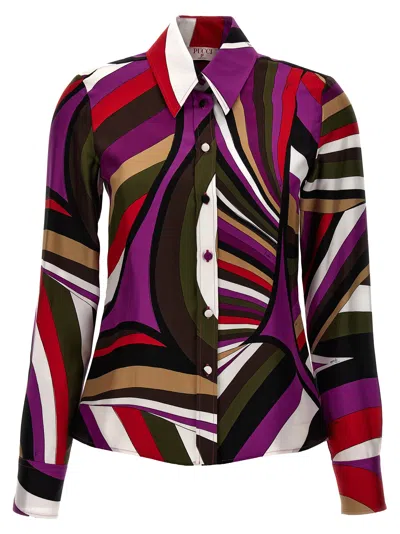 Emilio Pucci Vivara Shirt, Blouse Multicolor