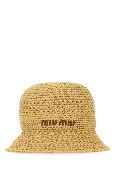 Miu Miu Hats And Headbands In Brown