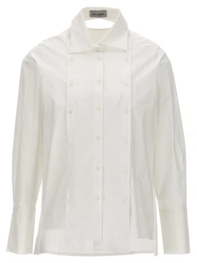 Balossa Mirta Shirt, Blouse In White