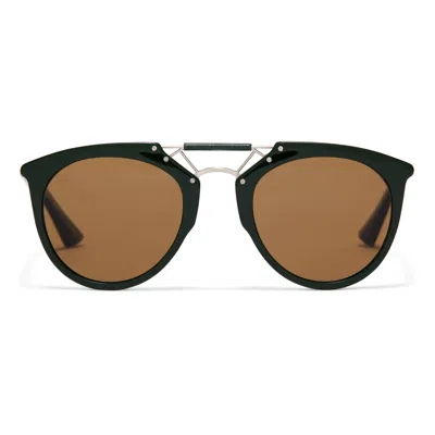 Taylor Morris Eyewear H. F.s. Sunglasses In Brown
