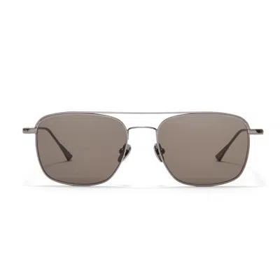 Taylor Morris Eyewear Elgin Sunglasses In Metallic