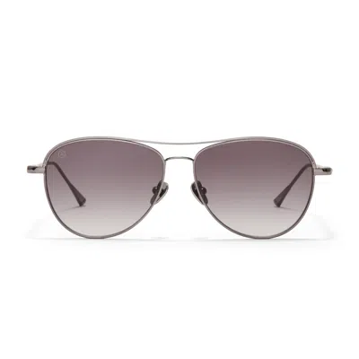 Taylor Morris Eyewear Clarendon Sunglasses In Gray