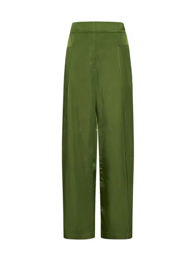 Dries Van Noten Trousers In Green