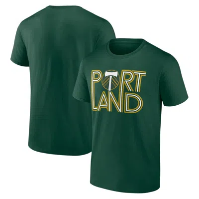 Fanatics Branded Green Portland Timbers Iconic Team Chant T-shirt