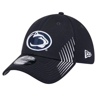 New Era Navy Penn State Nittany Lions Active Slash Sides 39thirty Flex Hat
