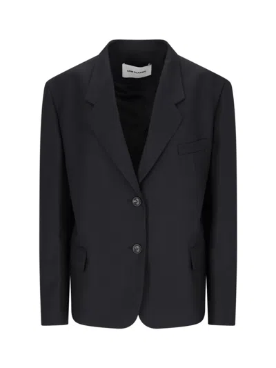 Low Classic Single-breasted Blazer In Black  