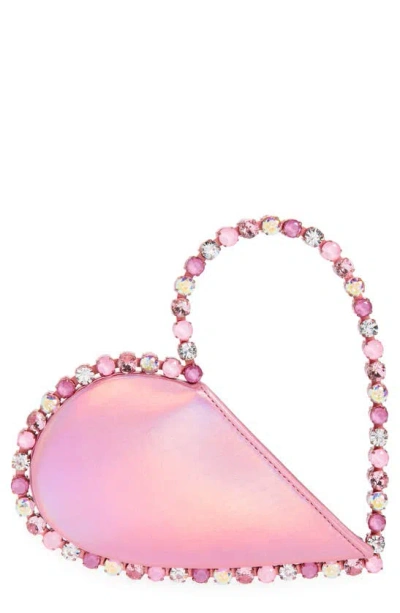 L'alingi Taliya Heart-shaped Clutch Bag In Pink