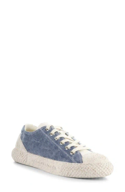 Asportuguesas By Fly London Tree Trainer In Navy/ Sky Recycle Cotton