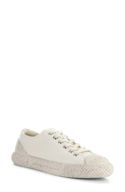 Asportuguesas By Fly London Tree Trainer In Ivory Recycled Cotton