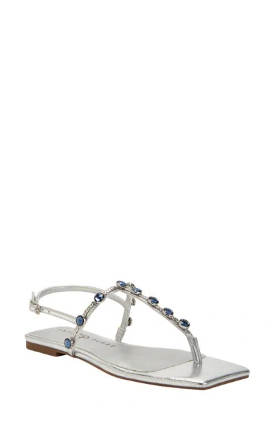 Katy Perry The Camie Embellished Slingback Sandal In Grey