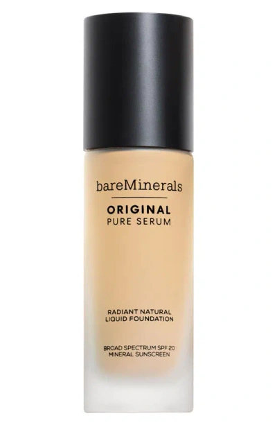 Bareminerals Original Pure Serum Liquid Skin Care Foundation Mineral Spf 20 In Fair Warm 1.5