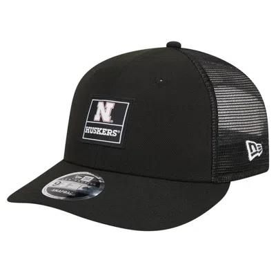 New Era Black Nebraska Huskers Labeled 9fifty Snapback Hat