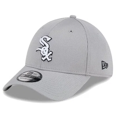 New Era Gray Chicago White Sox Active Pivot 39thirty Flex Hat