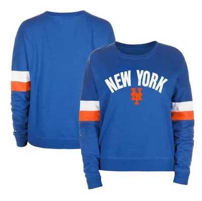 New Era Royal New York Mets Game Day Crew Pullover Sweatshirt