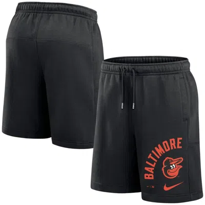 Nike Black Baltimore Orioles Arched Kicker Shorts