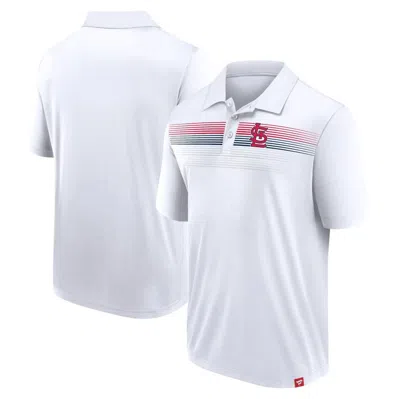 Fanatics Branded White St. Louis Cardinals Victory For Us Interlock Polo